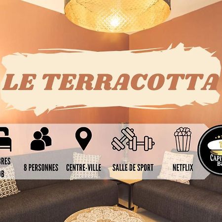 Le Terracotta Ideal Groupe Salle De Sport Parking Gratuit Troyes Exterior foto